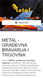 Mobile Screenshot of metal.hr