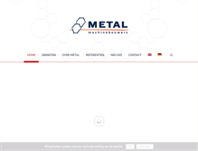Tablet Screenshot of metal.nl